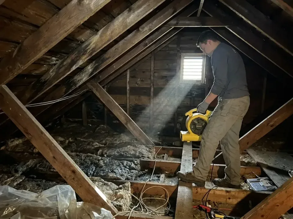 attic-water-damage-drying-proc-007 — frequently asked questions, Emergency Water Extraction & 24/7 Flood Response in Wasco,…